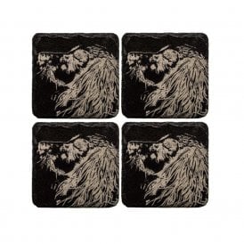Spaniel Slate Coaster Set of 4