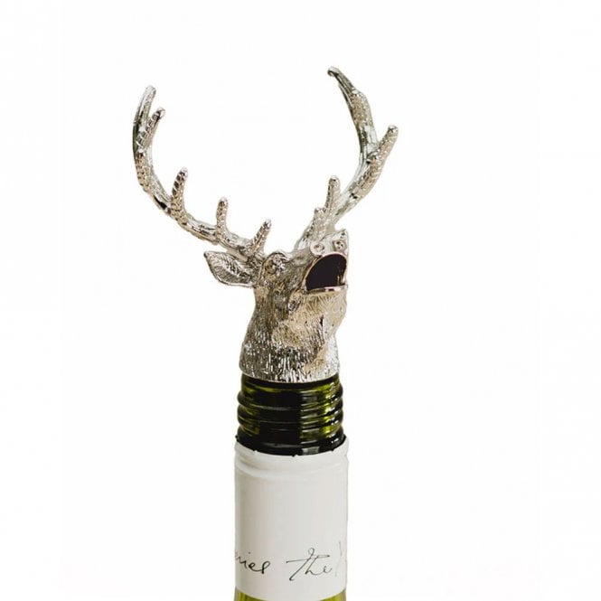 Selbrae House Stag Wine Bottle Pourer