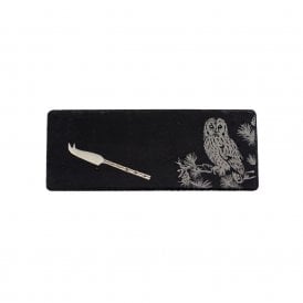 Tawny Owl Mini Slate Cheese Board