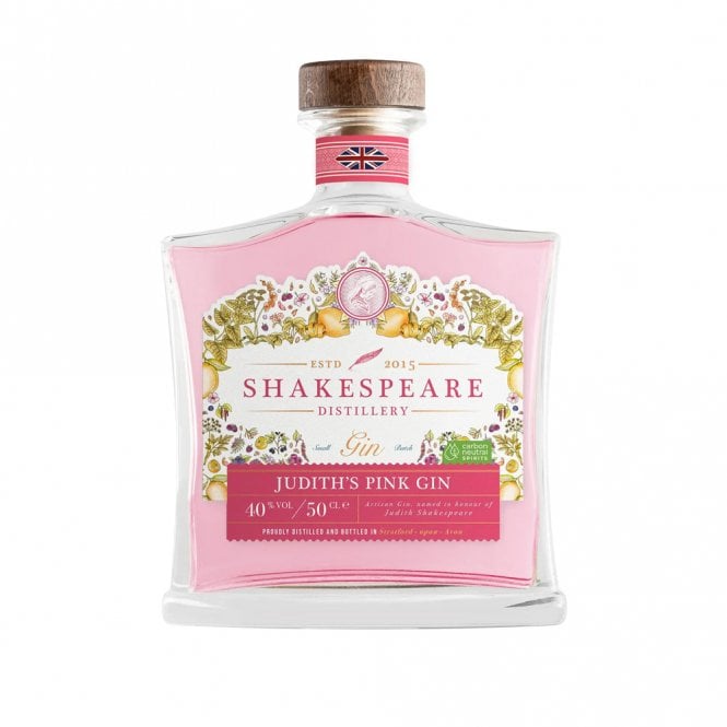 Shakespeare Distillery Judith’s Pink Gin 50cl