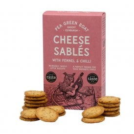 Cheese Sables with Fennel & Chilli 80g Box