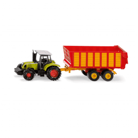 Claas Tractor With Silage Trailer Toy Vehicle