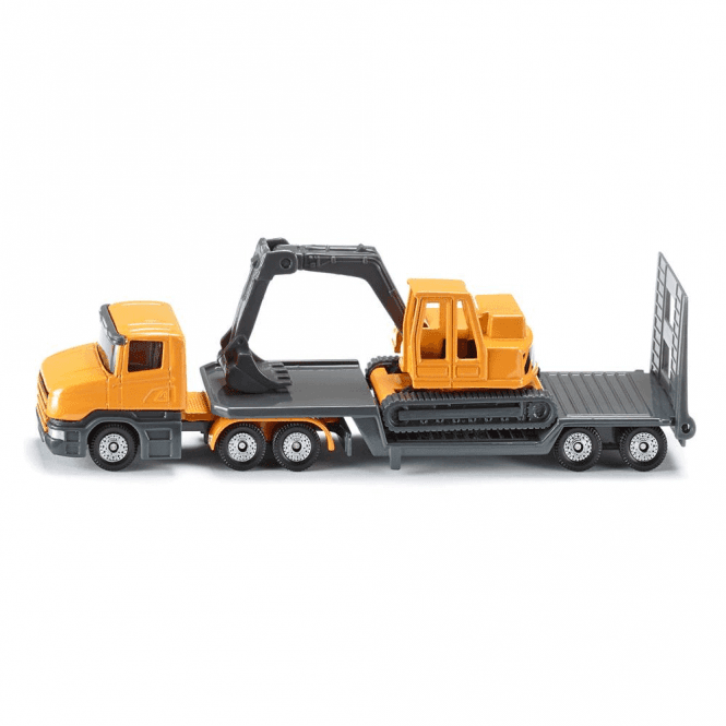 Siku Toys Low Loader with Excavator Toy Vehicle