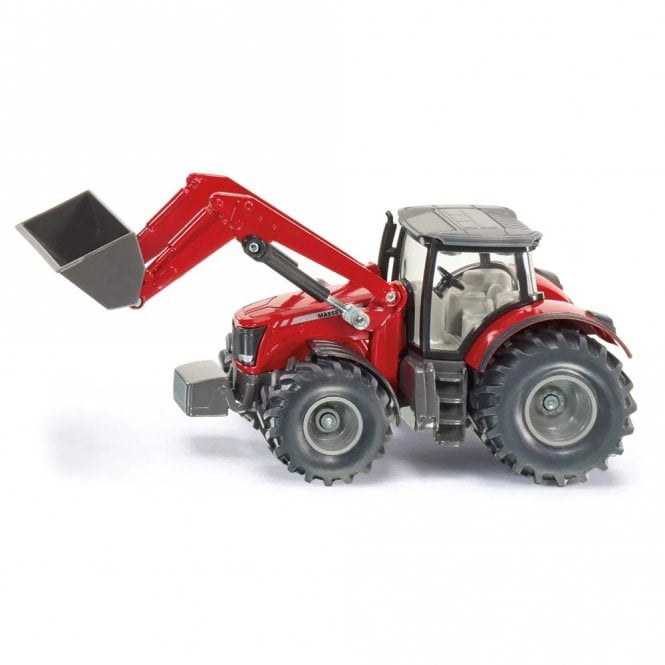 Siku Toys Massey Ferguson Tractor with Front Loader Toy