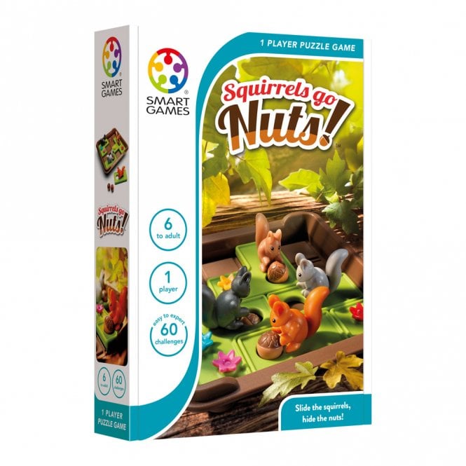 SmartGames Squirrels Go Nuts Puzzle Game