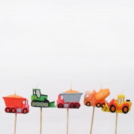 Construction Candle Set