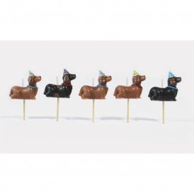 Dachshund Candle Set