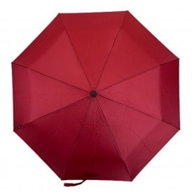 Everyday Crimson Folding Umbrella