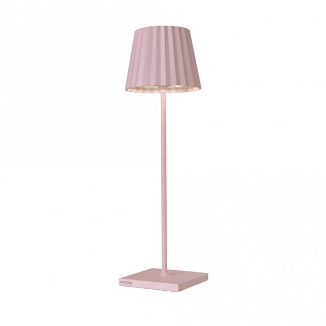 Sompex Pink Rechargeable Table Lamp