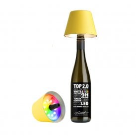 Yellow Rechargeable Light Bottle Topper