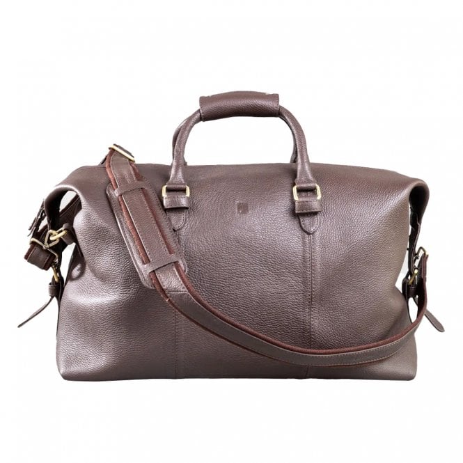 Sophos Lifestyle Brown Oak Pebble Grain Leather Holdall