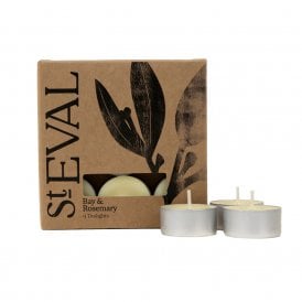 Bay & Rosemary Scented Tealights