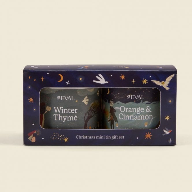 St. Eval Christmas Mini Tin Duo Gift Set