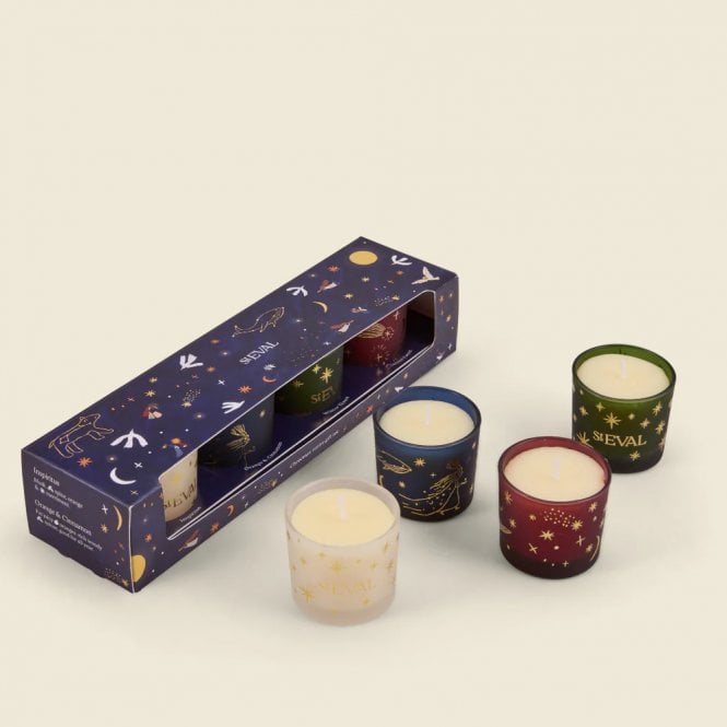 St. Eval Christmas Votive Gift Set Pack of 4
