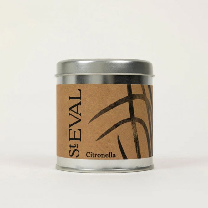 St. Eval Citronella Scented Tin Candle