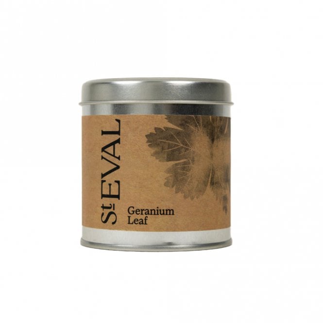 St. Eval Geranium Leaf Scented Tin Candle