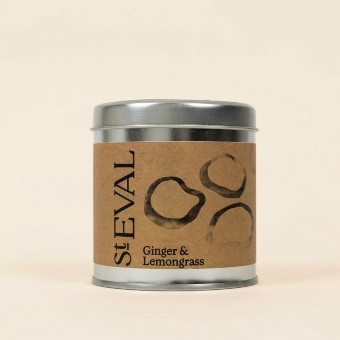 St. Eval Ginger & Lemongrass Scented Tin Candle