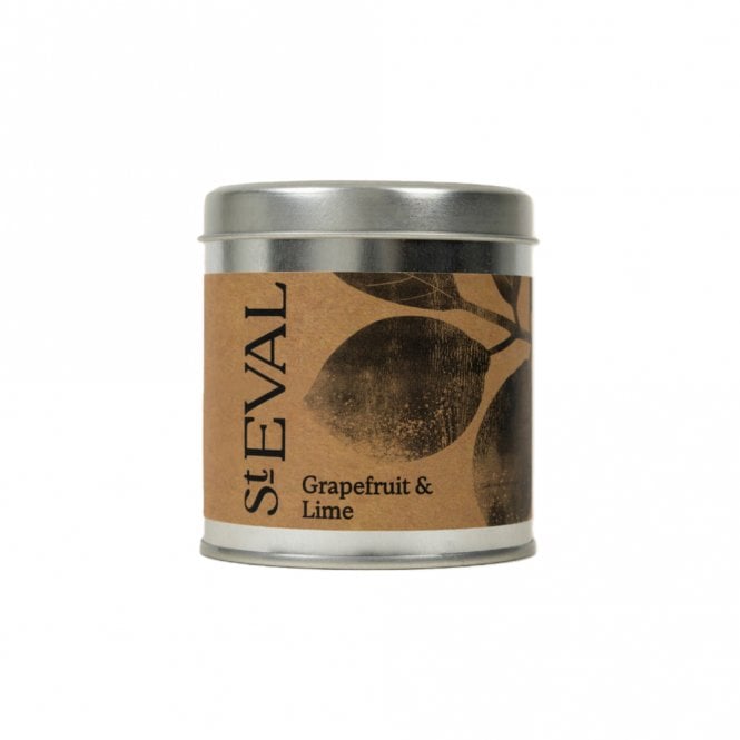 St. Eval Grapefruit & Lime Scented Tin Candle