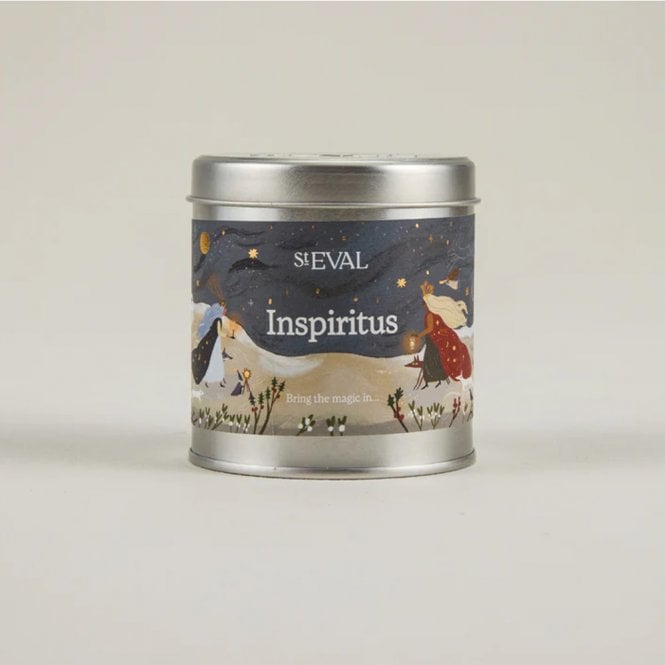 St. Eval Inspiritus Scented Christmas Tin Candle