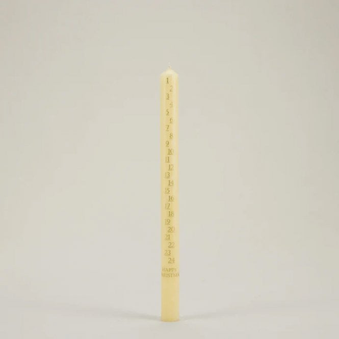 St. Eval Ivory Advent Candle
