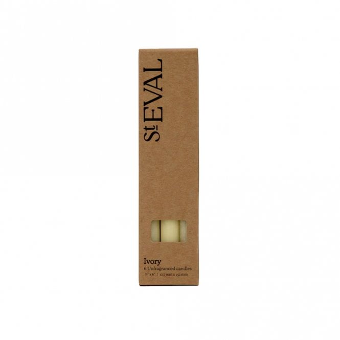 St. Eval Ivory Unscented Mini Candles Box