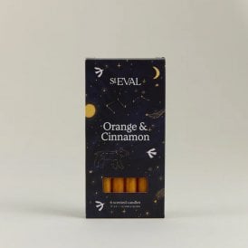 Orange & Cinnamon 1/2" x 6" Candle Pack