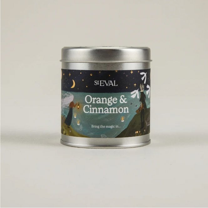 St. Eval Orange & Cinnamon Christmas Tin Candle