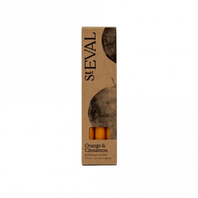 St. Eval Orange & Cinnamon Mini Candles Box