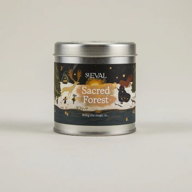St. Eval Sacred Forest Scented Christmas Tin Candle