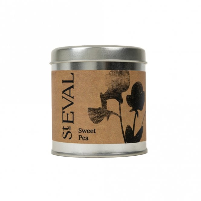 St. Eval Sweet Pea Scented Tin Candle