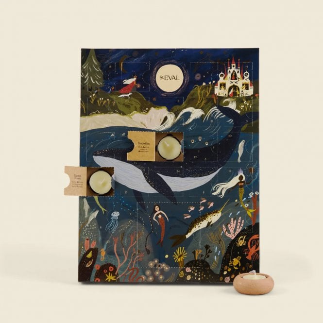 St. Eval Tealight Christmas Advent Calendar 2026