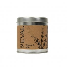 Thyme & Mint Scented Tin Candle