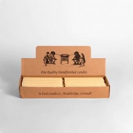 Unscented Church Dinner Candle 7/8" x 6"
