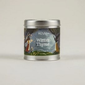 Winter Thyme Christmas Tin Candle