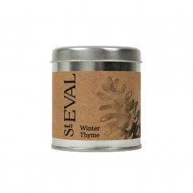 Winter Thyme Scented Tin Candle
