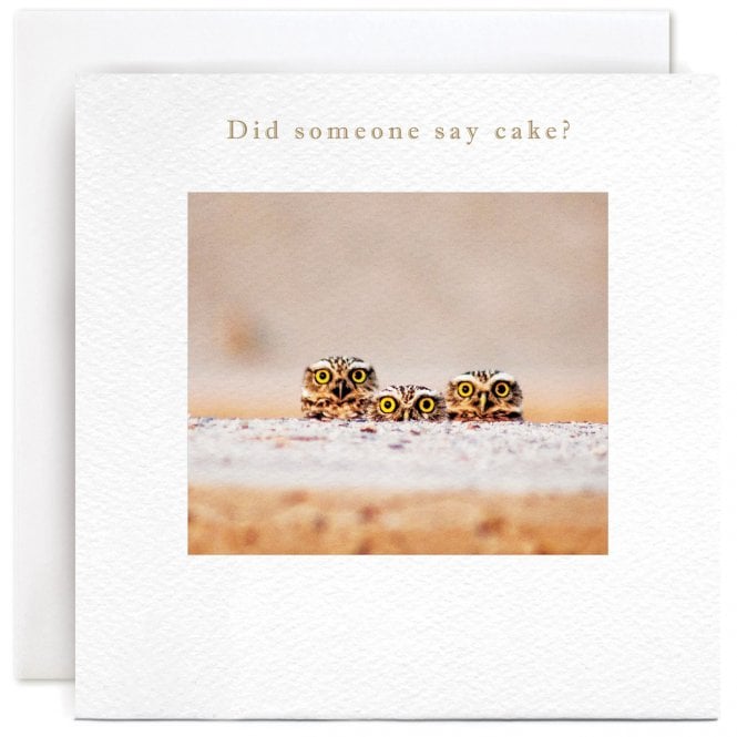 Susan O'Hanlon Did Someone Say Cake Card