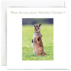 Nobody's Perfect Card