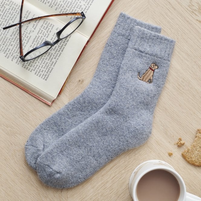 Sweet William Fox Red Labrador Dog Walking Socks