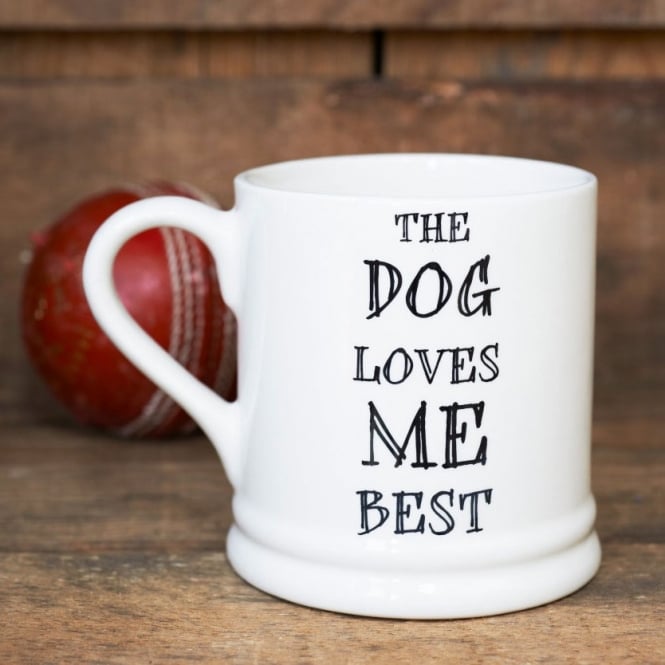 Sweet William The Dog Loves Me Best Mug