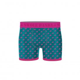 Flamingo Bamboo Boxers with Pink Band