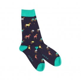 Men's Horse Bamboo Socks