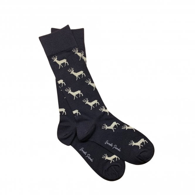 Swole Panda Men's Stag Bamboo Socks
