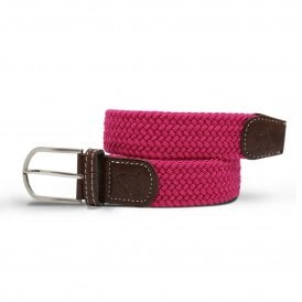 Rich Pink Woven Belt
