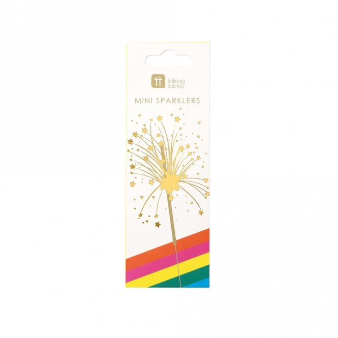 Talking Tables Birthday Brights Rainbow Sparklers