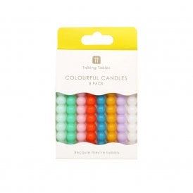 Bobble Colourful Candles