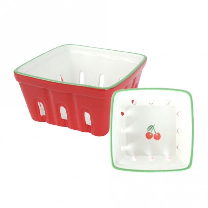 Talking Tables Bon Appetit Cherry Ceramic Punnet