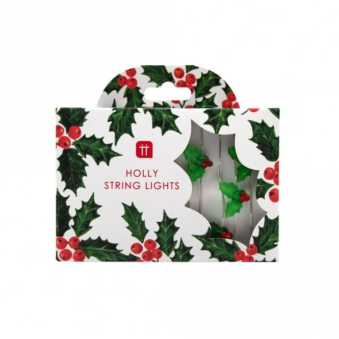 Talking Tables Botanical Holly String Lights