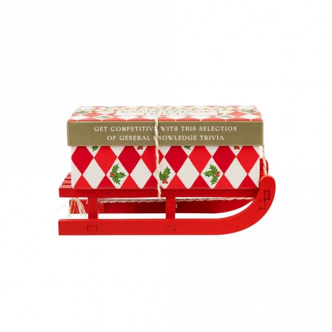 Talking Tables Christmas Mini Sleigh General Knowledge Trivia