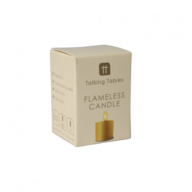 Talking Tables Flameless LED Tealight Candle - Gold