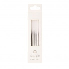 Luxe White & Silver Candles